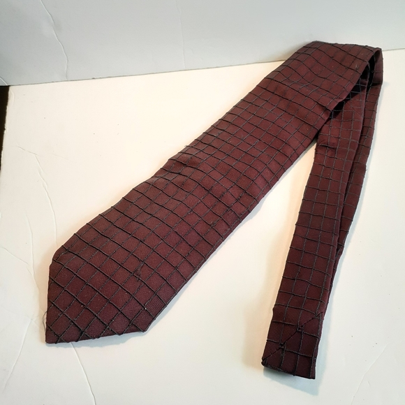 Carnaval De Venise Rare Textured Silk Necktie - Picture 1 of 7